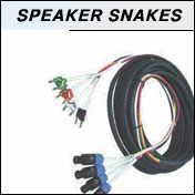 audio speaker snakes multi conductor speak on